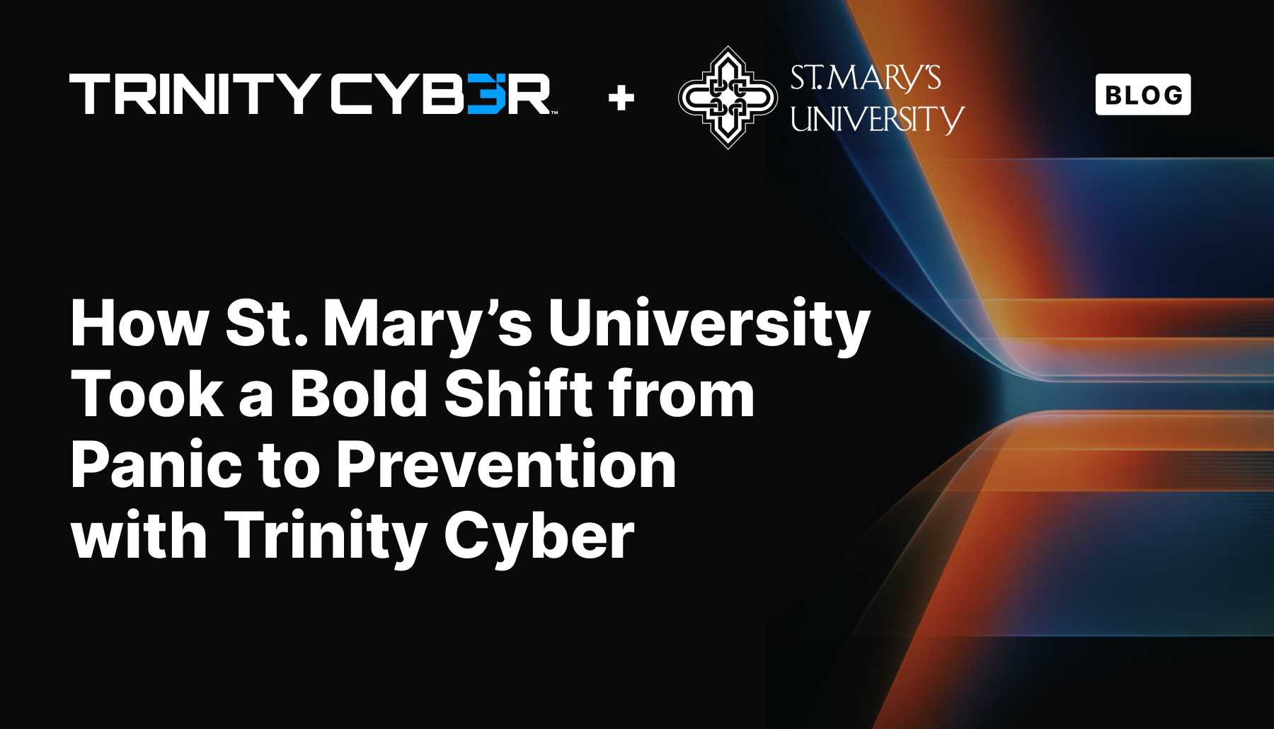 How St. Mary's University Took a Bold Shift from Panic to